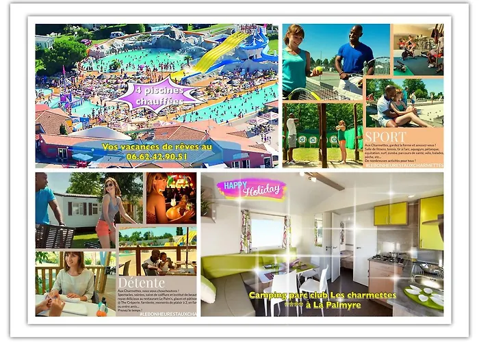 Kemping Les Charmettes-mobile Les Mathes